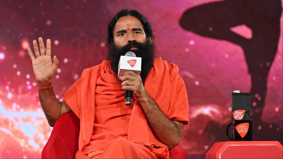 Baba Ramdev at Agenda Aaj Tak 2025
