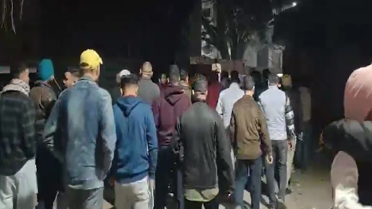 बीजेपी नेता के भतीजे की हत्या. (Photo: Screengrab)