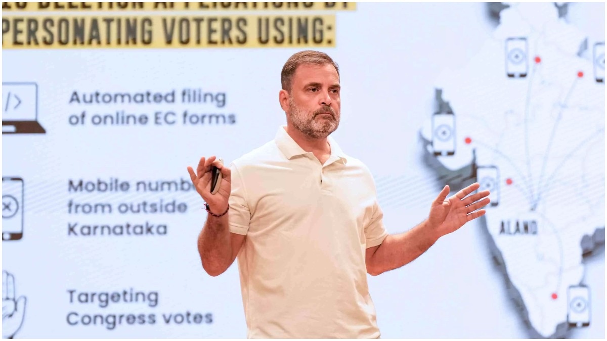 In Karnataka's Aland assembly constituency, Rahul Gandhi had alleged that names of eligible voters were being removed from the voter list