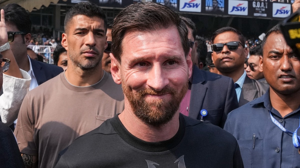 Lionel Messi in kolkata 