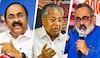 Congress leader VD Satheesan, Chief Minister Pinarayi Vijayan and BJP state president Rajeev Chandrasekhar. Congress leader VD Satheesan, Chief Minister Pinarayi Vijayan and BJP state president Rajeev Chandrasekhar.
