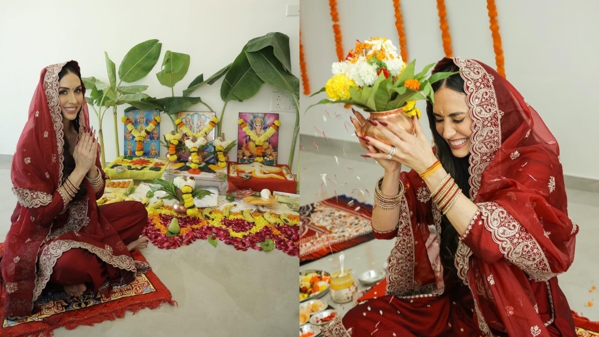 विदेश में पली-बढ़ी एक्ट्रेस लॉरेन ने हिंदू रीति-रिवाज से की गृह प्रवेश पूजा, बोलीं- भारत ने बदल दिया… – lauren gottlieb new home griha pravesh indian rituals after marriage tmova