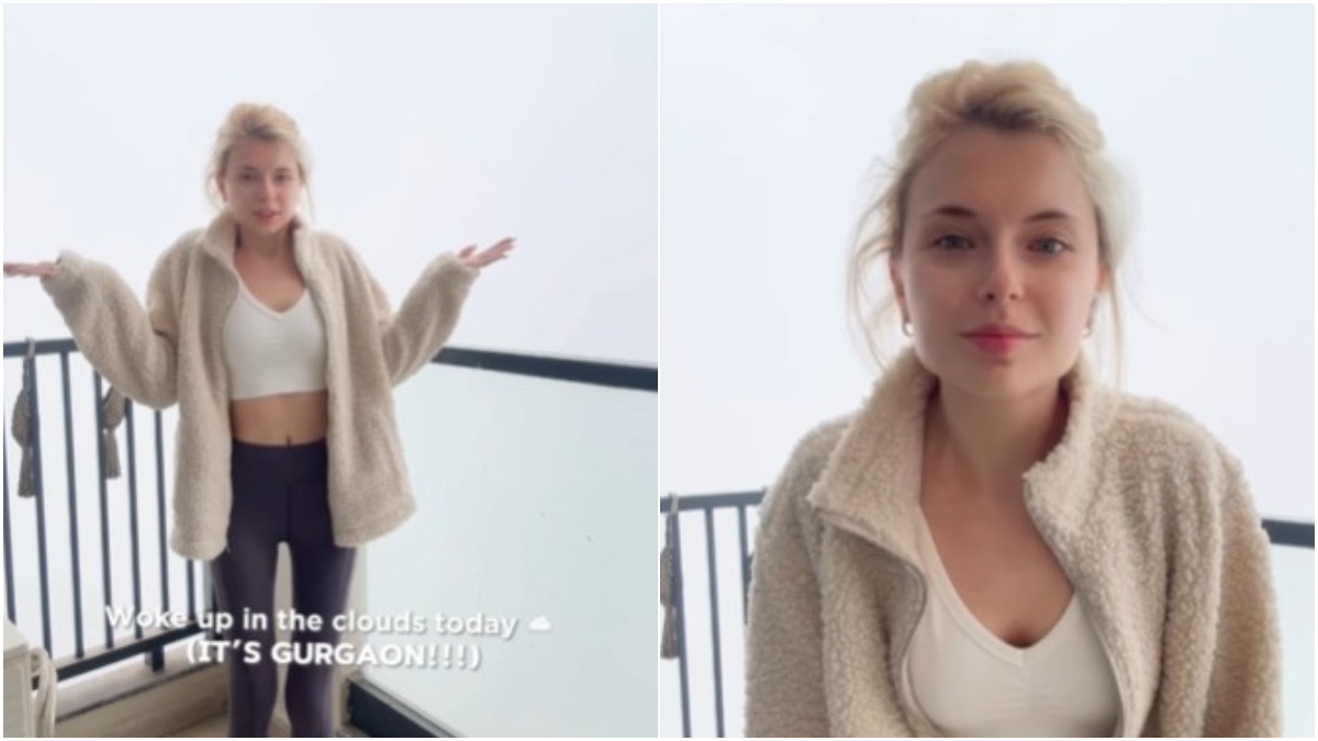  Foreign-model-in-Gurgaon-shares-smoggy-balcony-video