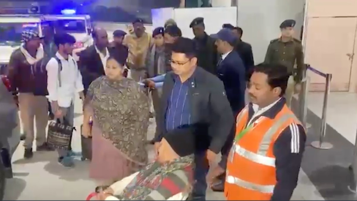 वास्थ्य जांच के लिए दिल्ली रवाना हुए लालू यादव (Photo: ITG/ Shashi Bhushan Kumar)