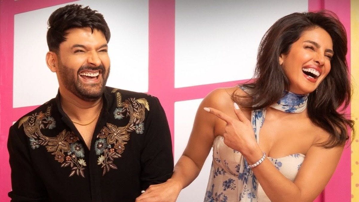 कपिल के शो में पहली गेस्ट बनीं प्रियंका चोपड़ा (Photo: Screengrab)