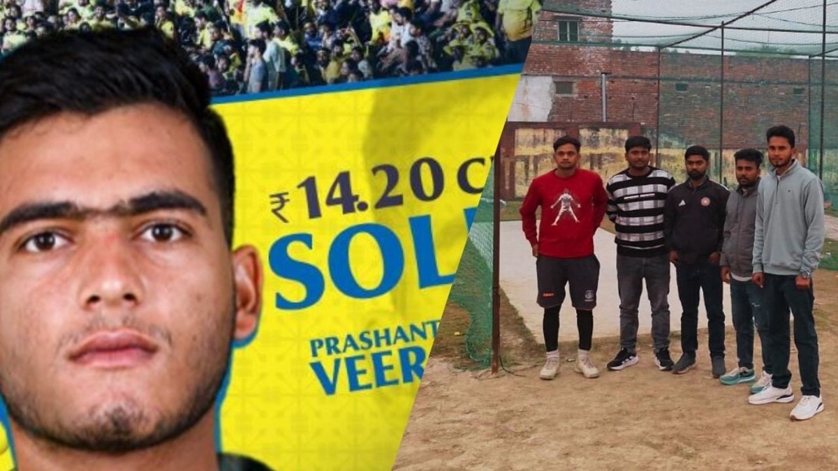 प्रशांत वीर बने IPL के सबसे महंगे अनकैप्ड खिलाड़ी (Photo: Screengrab)