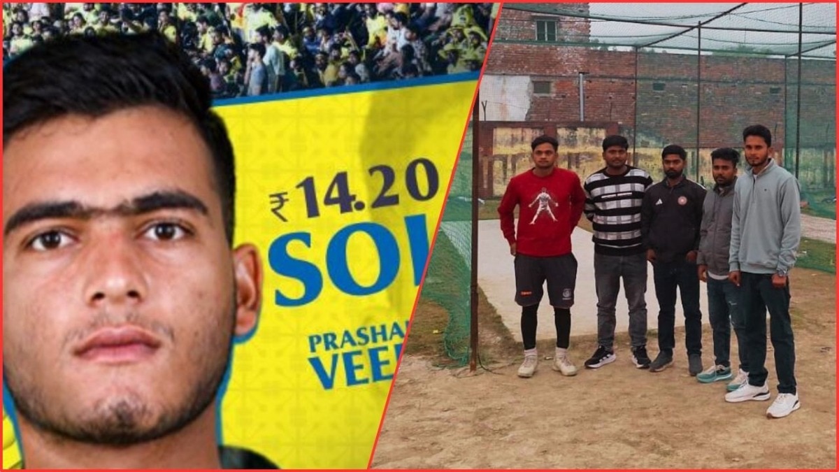 प्रशांत वीर बने IPL के सबसे महंगे अनकैप्ड खिलाड़ी (Photo: Screengrab)