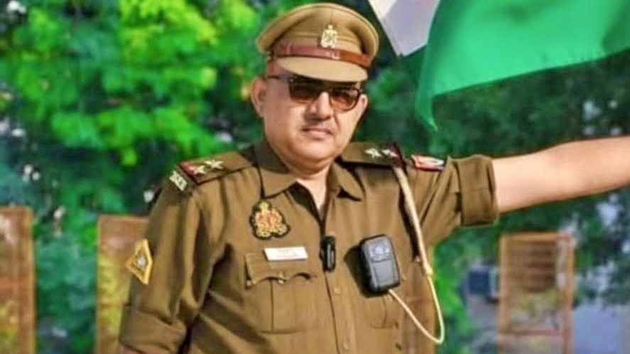 TSI Afaq Khan from Kannauj district (File Photo)