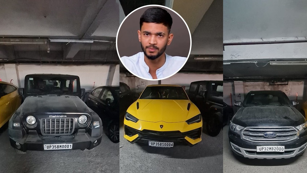 उन्नाव के यूट्यूबर के यहां ED को कई लग्जरी कारें मिलीं (Photo:ITG)