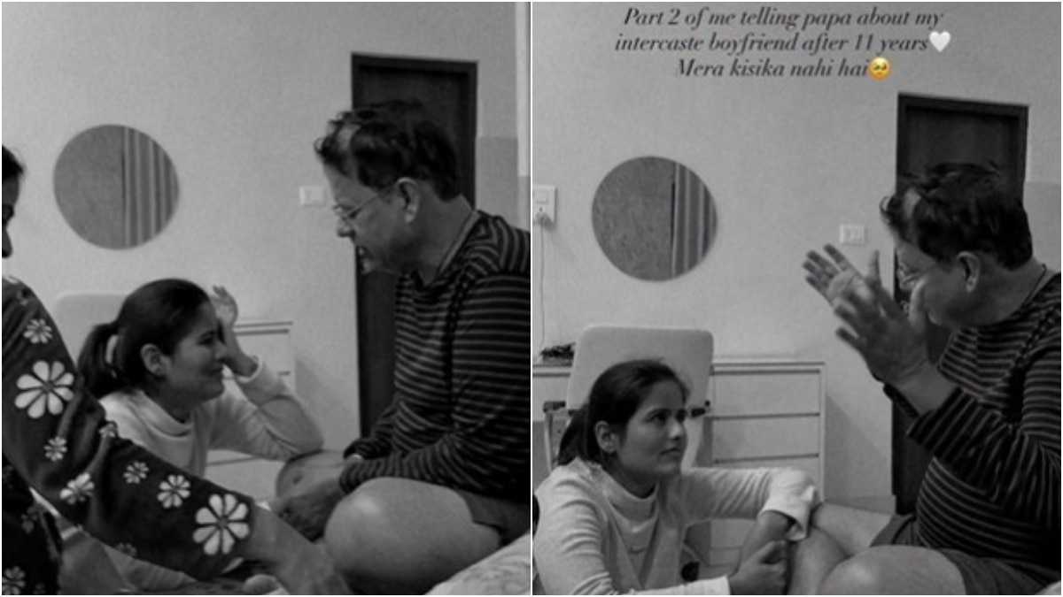 father daughter viral video, love confession to parents