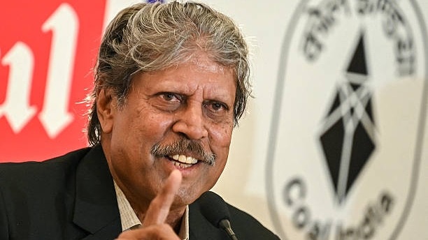 Former Indian cricketer Kapil Dev.