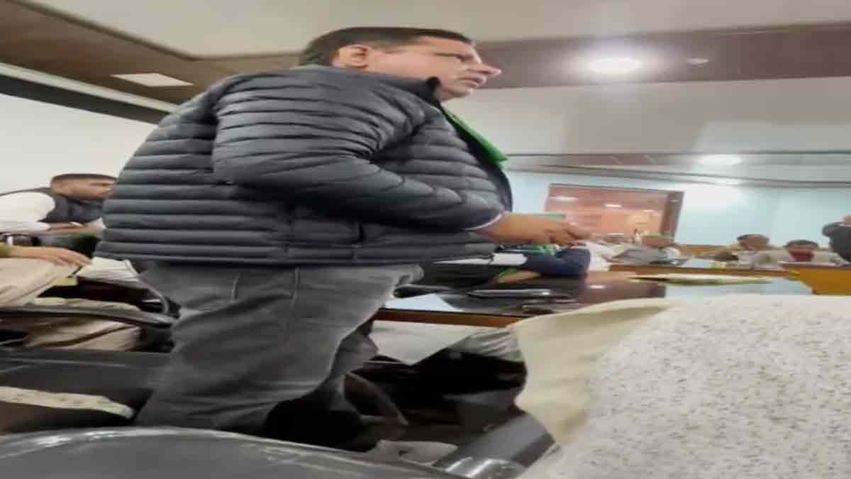 BKU leader threatens officers 