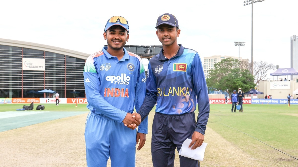 IND vs SL Live Score U19 Asia Cup