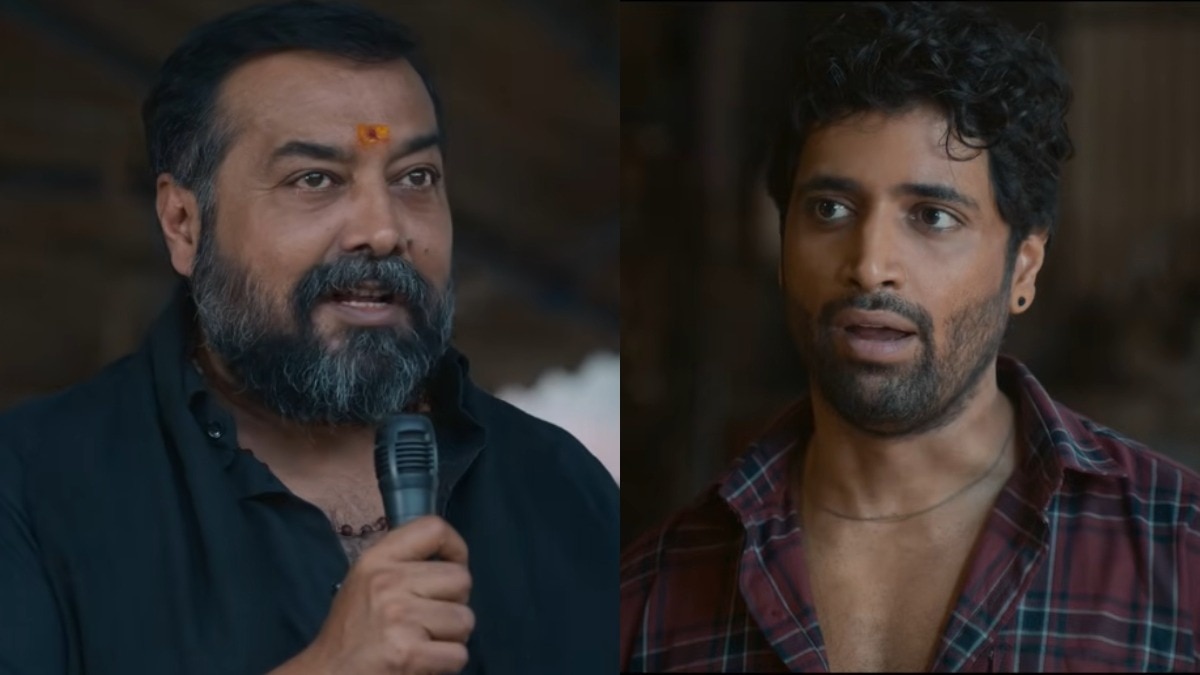 anurag kashyap and adivi sesh in dacoit teaser