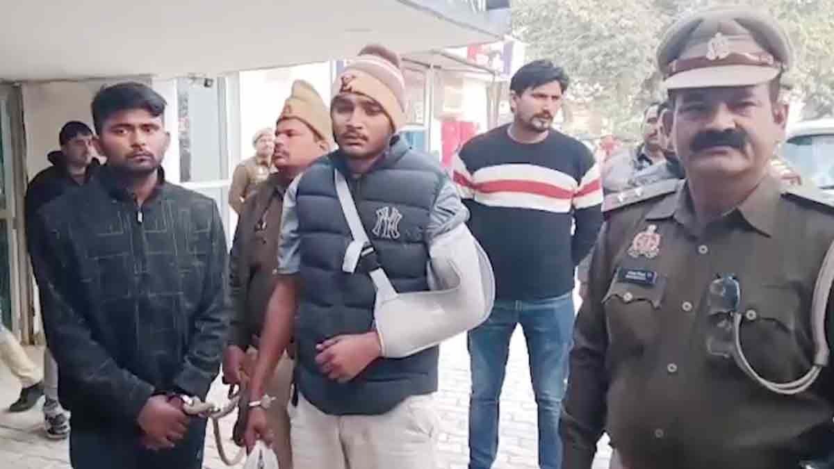 Got a friend to shoot him to trap others