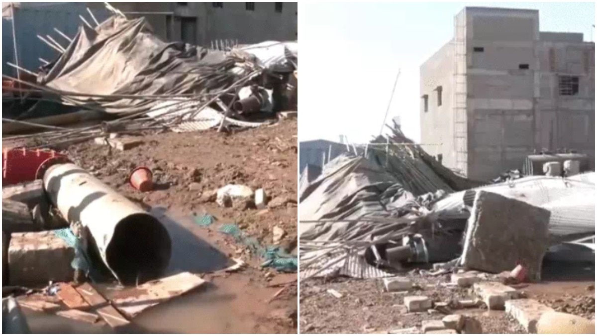 नागपुर में सोलर पैनल फैक्ट्री में पानी की टंकी ढहने से 6 मजदूरों की मौत हो गई. (Photo: PTI)