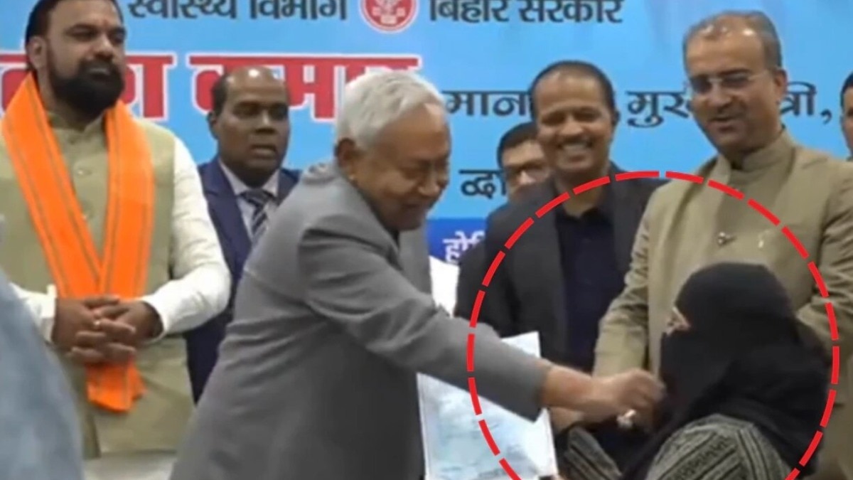 Nitish Kumar hijab row
