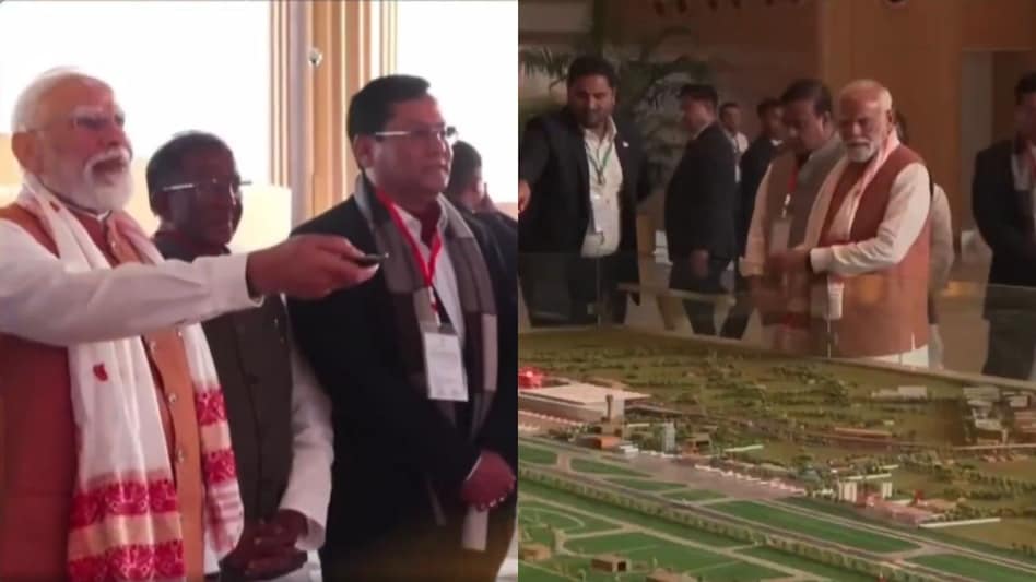 नए टर्मिनल की सालाना क्षमता 1 करोड़ 30 लाख से अधिक यात्रियों की है, जिससे यह पूर्वोत्तर का सबसे बड़ा एयरपोर्ट टर्मिनल बन गया है. (Photo: X/Screengrab)