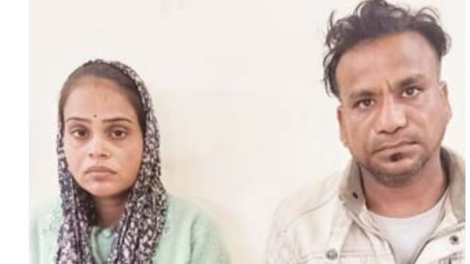 दुल्हन सपना और उसका फर्जी भाई रवि.(Photo: Dharmendra Kumar Sharma/ITG)