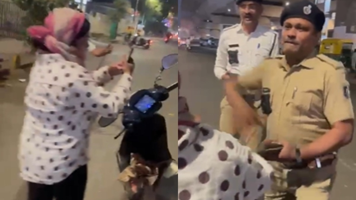 सिग्नल तोड़ने से शुरू हुआ था विवाद.(Photo: Atul Tiwari/ITG)