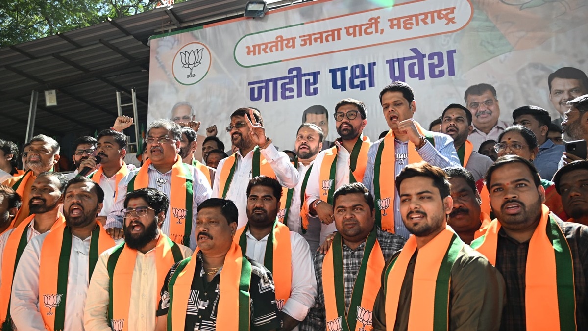 Pune and Pimpari Chichwad Ex Carporators of Different Parties Join BJP Ahead Civic Polls