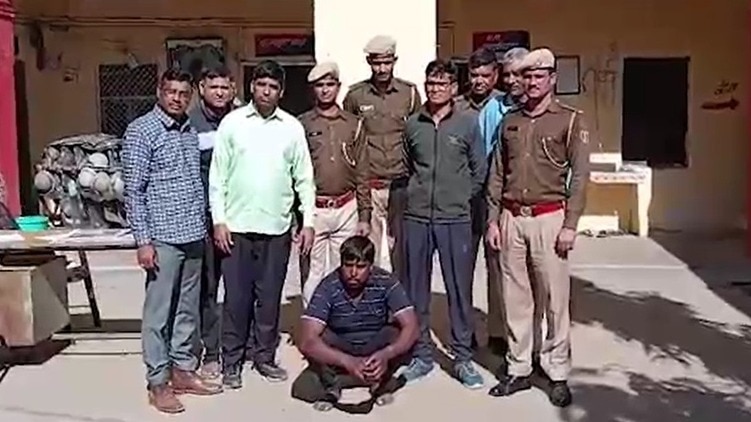 अलवर में पिता ने की बेटी की हत्या. (Photo: Screengrab)