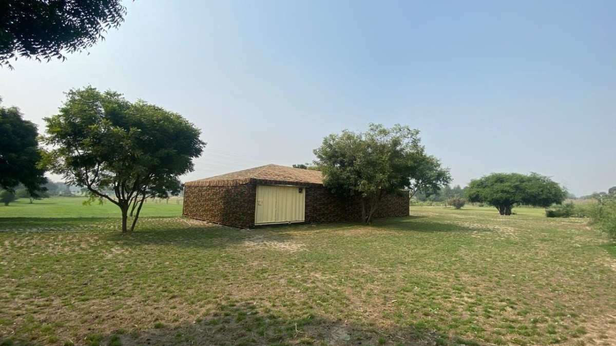 eco-friendly tent cafe in Delhi