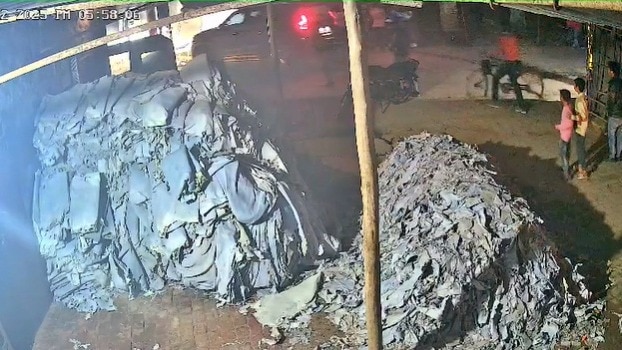 Kanpur Scorpio accident video goes viral (Photo - Screengrab)