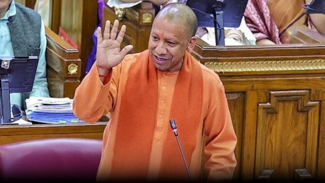 Uttar Pradesh Chief Minister Yogi Adityanath in state assembly (Photo - PTI)