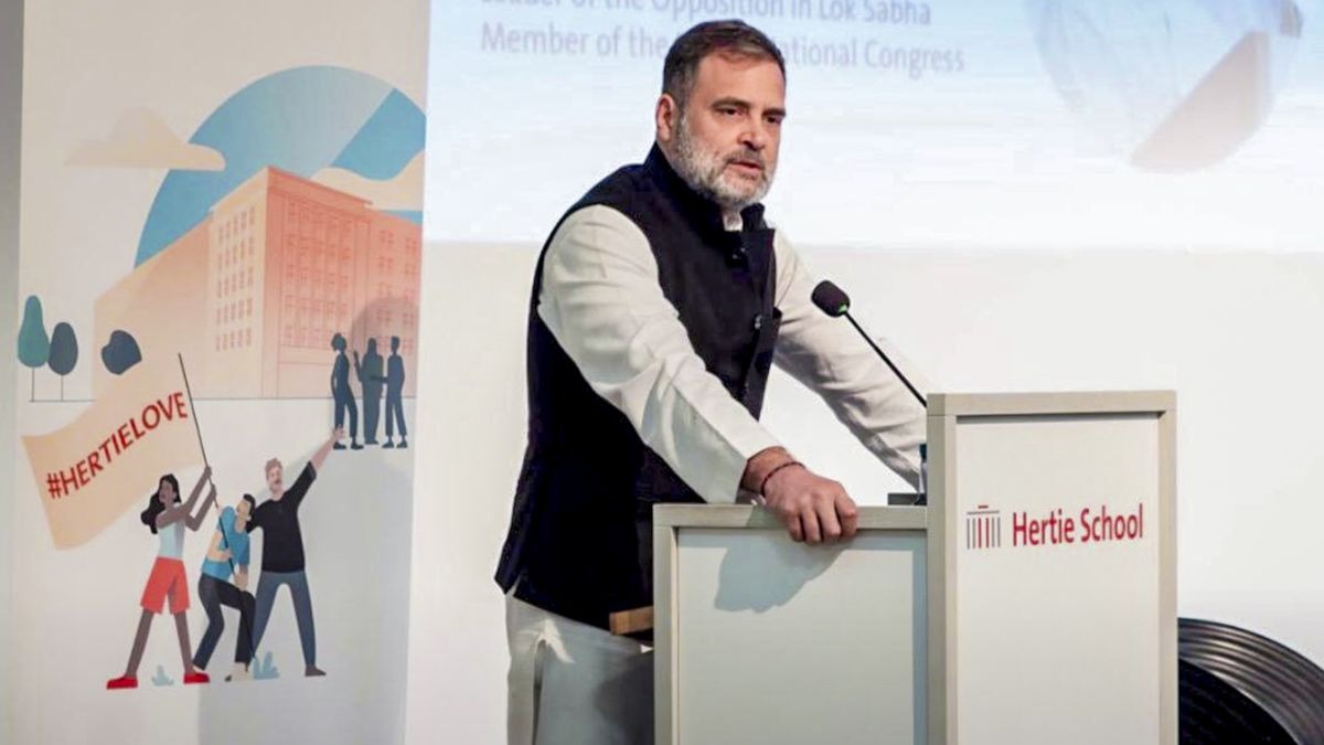 Rahul Gandhi in berlin