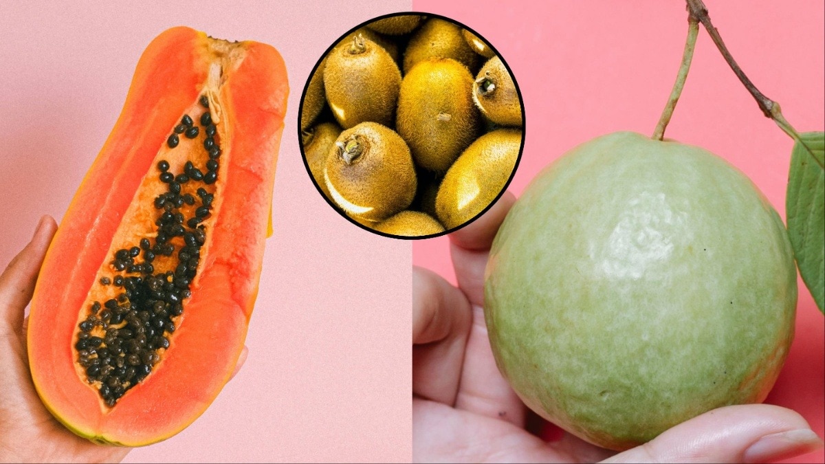 Kiwi vs papaya vs guava
