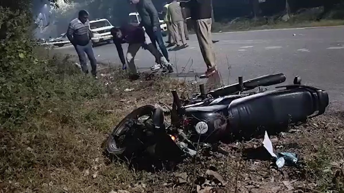 एनकाउंटर के दौरान दोनों बदमाश हो गए घायल. (Photo: Screengrab)