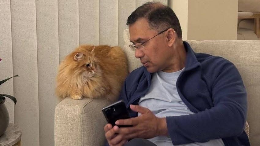 Tarique Rahman cat