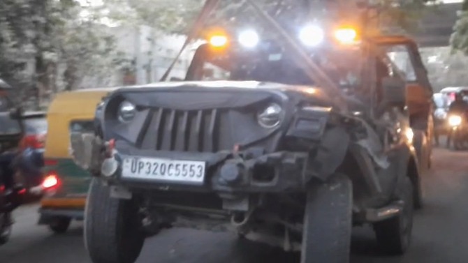 घटना का वीडियो वायरल.(Photo: Bhupender Chaudhary/ITG)