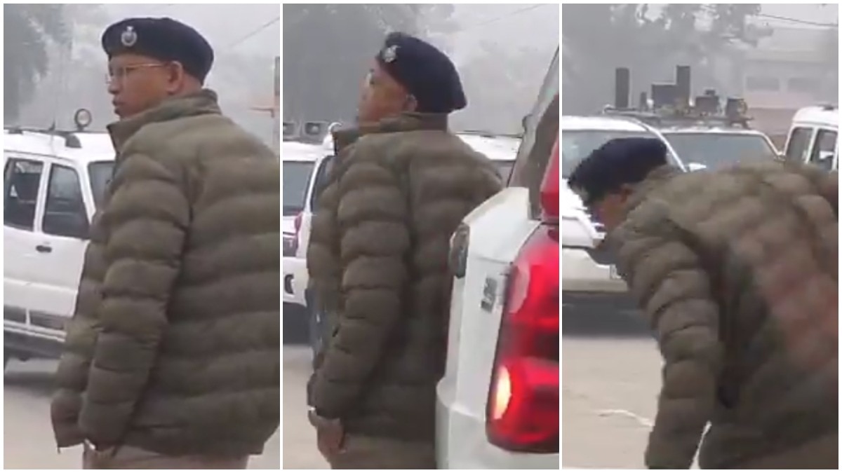 In Patna, a Scorpio in CM Nitish Kumar's convoy hit a traffic DSP