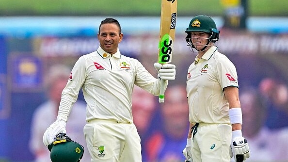 Usman Khawaja and Steve Smith