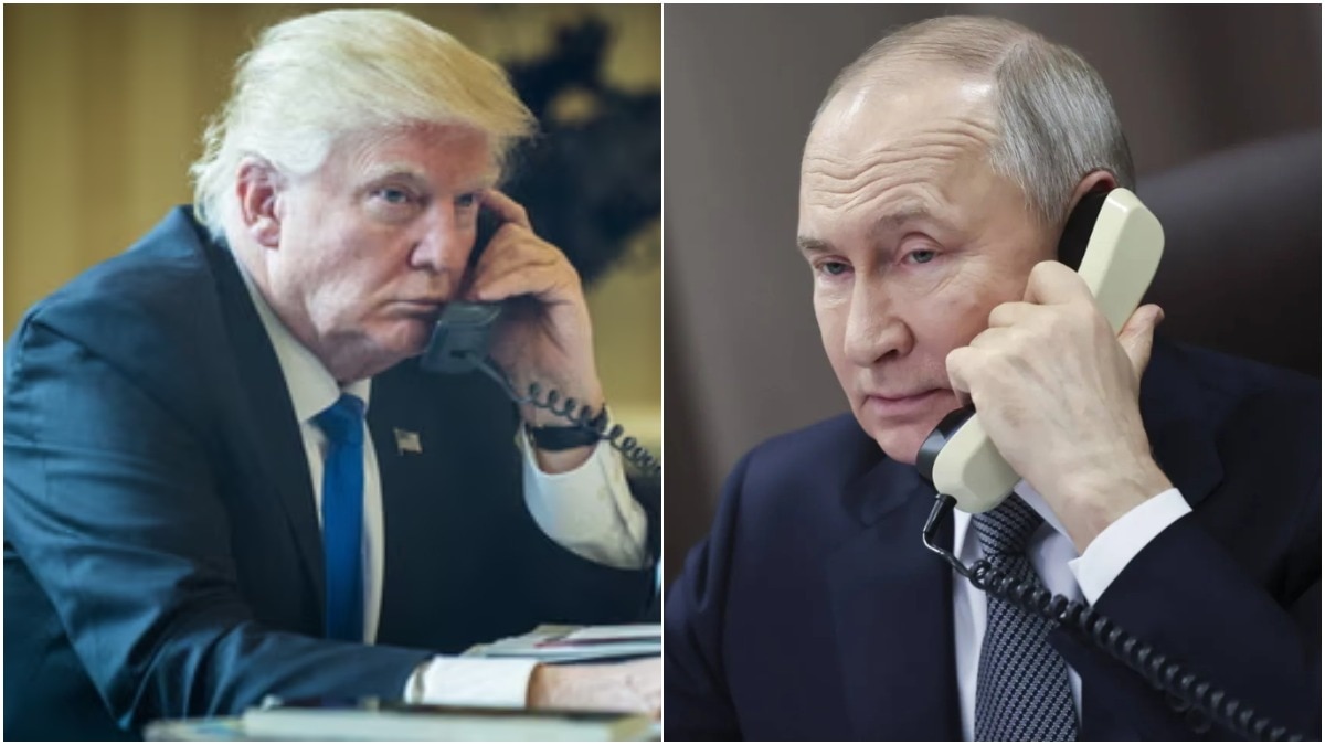 Donald Trump Dials Vladimir Putin shortly before his meeting with Zelenskyy in Florida
