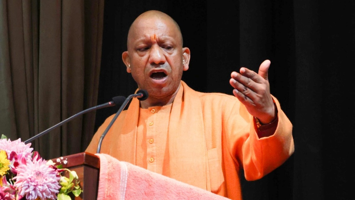 लखनऊ में पुलिस मंथन 2025 कार्यक्रम में बोलते सीएम योगी (Photo: ITG)