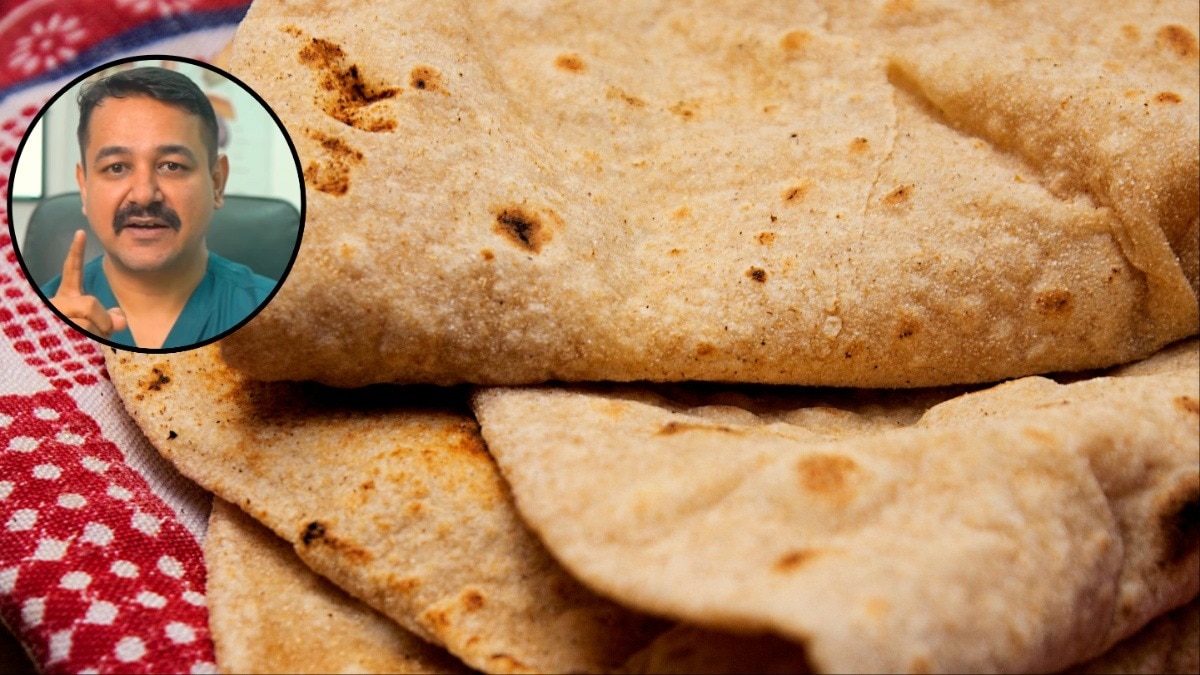 वजन बढ़ने के डर से रोटी खाना छोड़ रहे हैं तो जान लें ये जरूरी बातें (Photo-Pixabay & Instagram@/Dr. Shubham Vatsya)