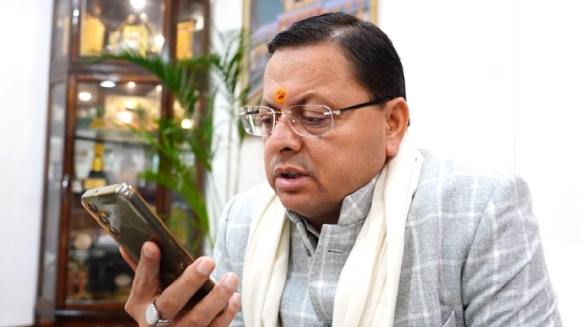 cm pushkar singh dhami