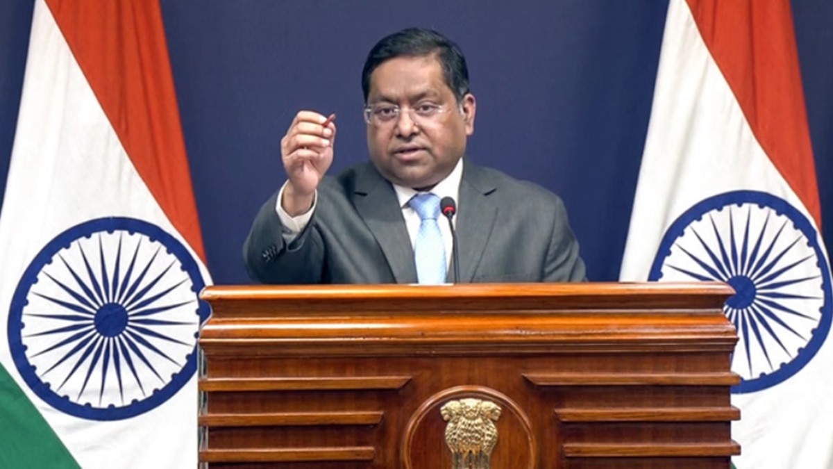 विदेश मंत्रालय के प्रवक्ता रणधीर जायसवाल. (Photo: PTI)