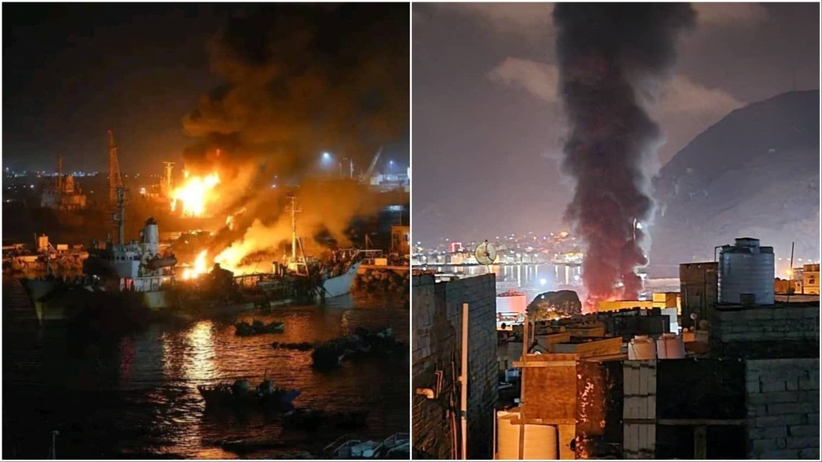 सऊदी अरब ने UAE के जहाजों पर हमला किया है. (Photo:X/@clashreport)