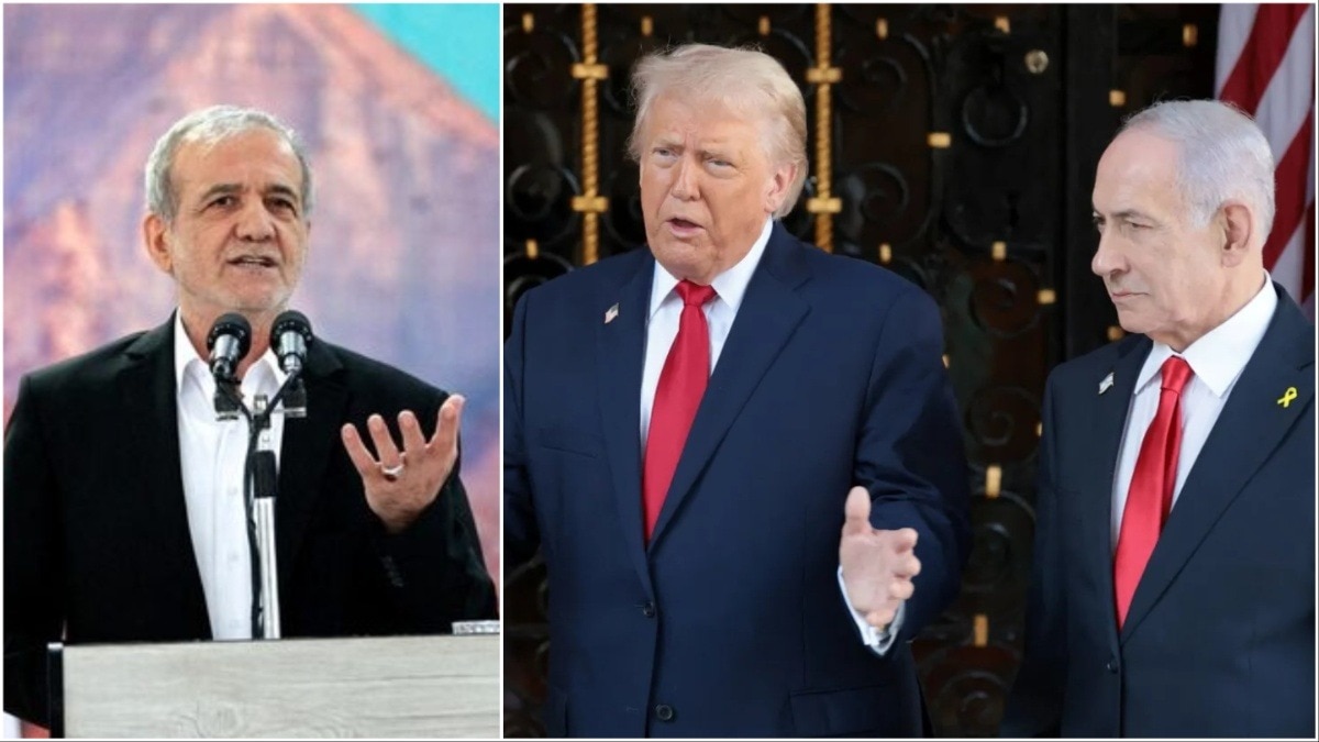 ट्रंप की धमकी का ईरानी राष्ट्रपति मसूद पेजेश्कियान ने कड़ा जवाब दिया है (Photo: Reuters)