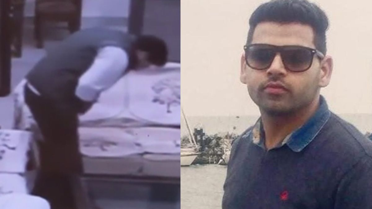 man killed sitting in home