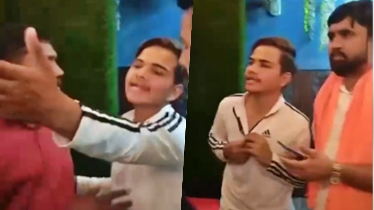 Youth assaulted at restaurant in Ghaziabad (Photo - Screengrab)