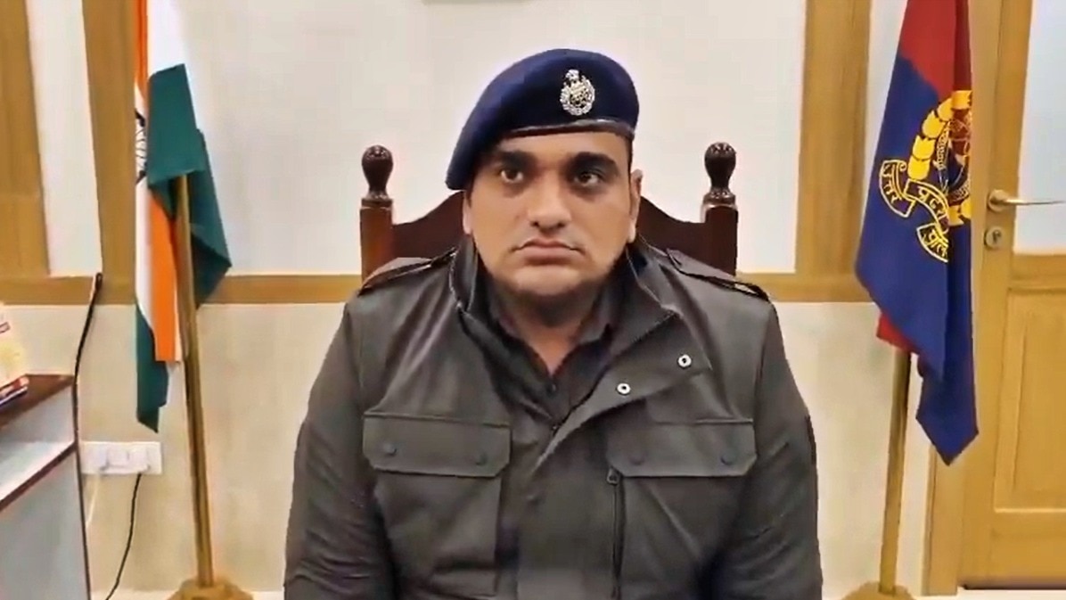 Bareilly SSP Anurag Arya (Photo - Screengrab)