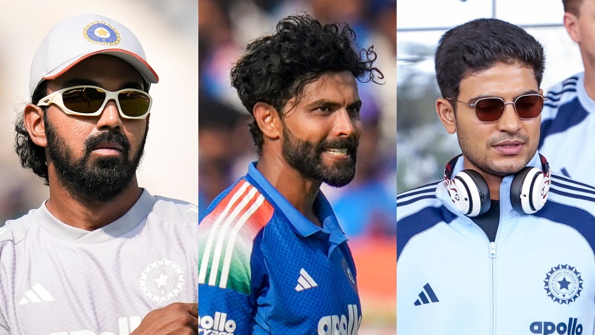 KL Rahul, Ravindra Jadeja, Shubman Gill