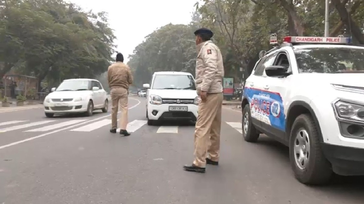 Chandigarh Police New Year Arrangements