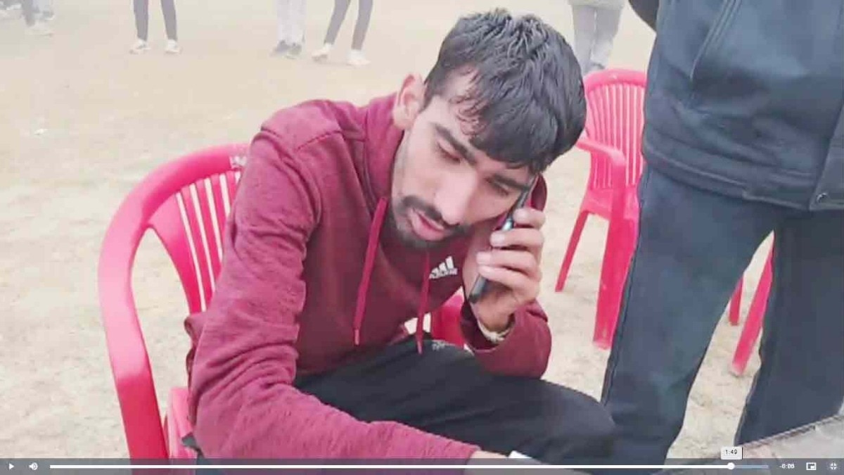 A dummy candidate was caught in the state-level competition