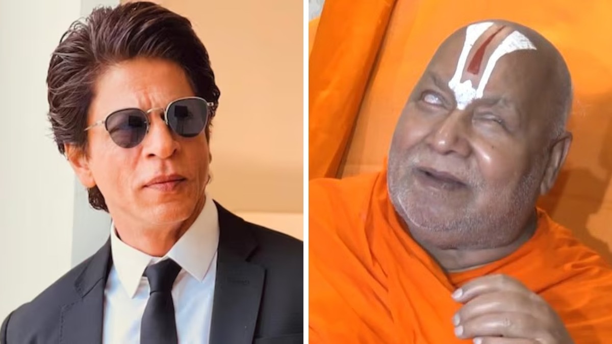 शाहरुख खान पर जगद्गुरु रामभद्राचार्य ने भी टिप्पणी की (फोटो- ITG)
